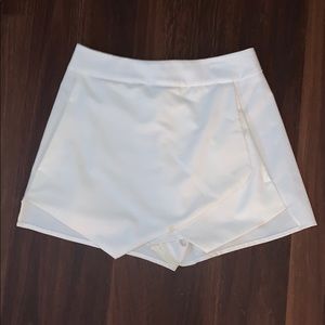 Nordstrom White Envelope Skirt